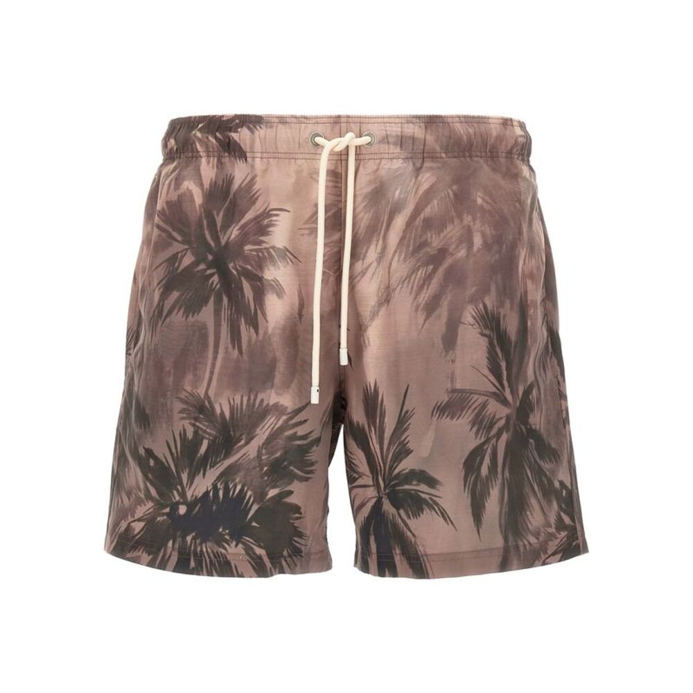 Palm Angels Multicolor Polyester Swim Men's Shorts